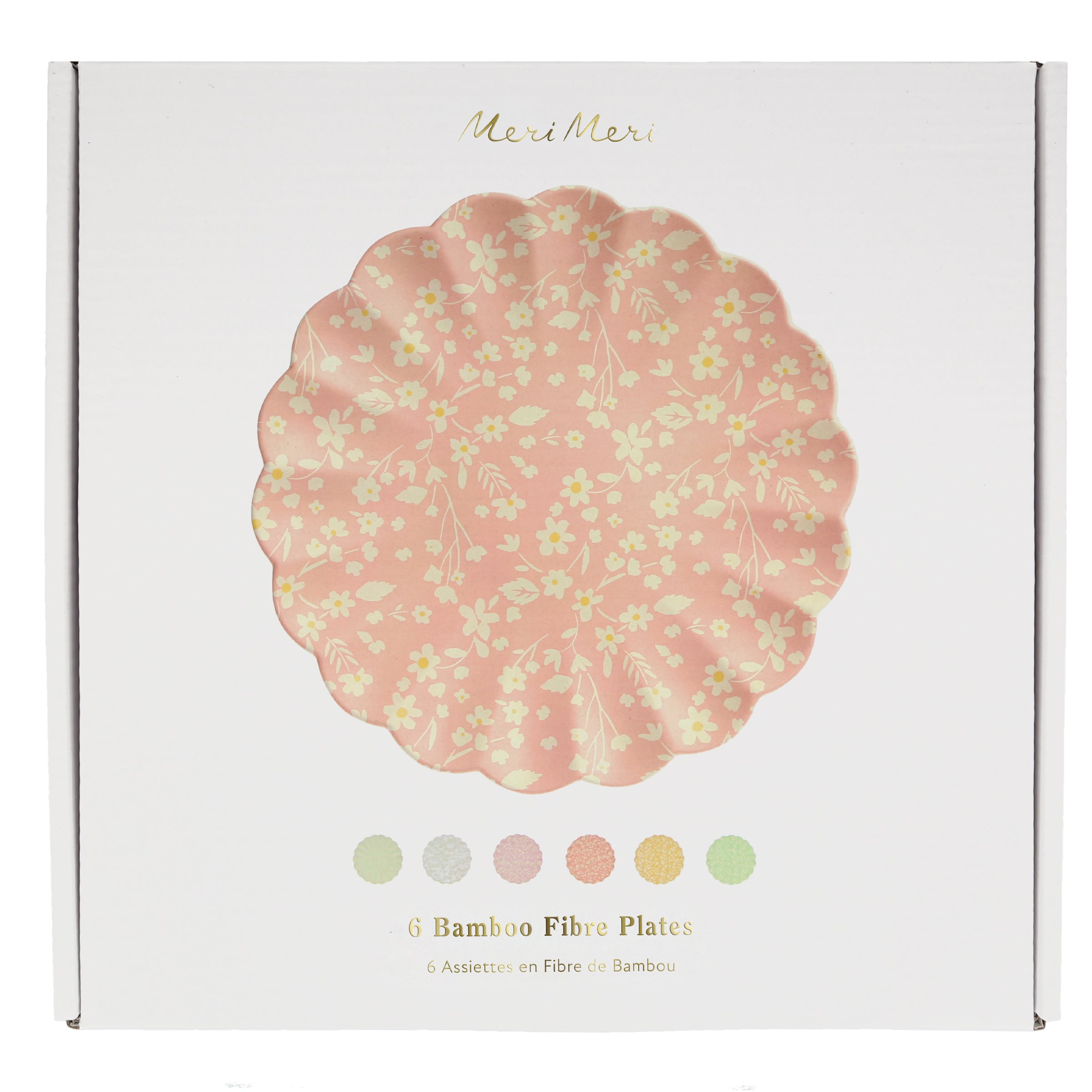 Lenox Heritage Lenox Heritage Floral Assorted Bamboo Large Plates, Set of 6 - Image 11