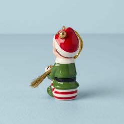 Alternative view of Lenox Heritage Lenox Heritage Personalized Christmas Elf Ornament
