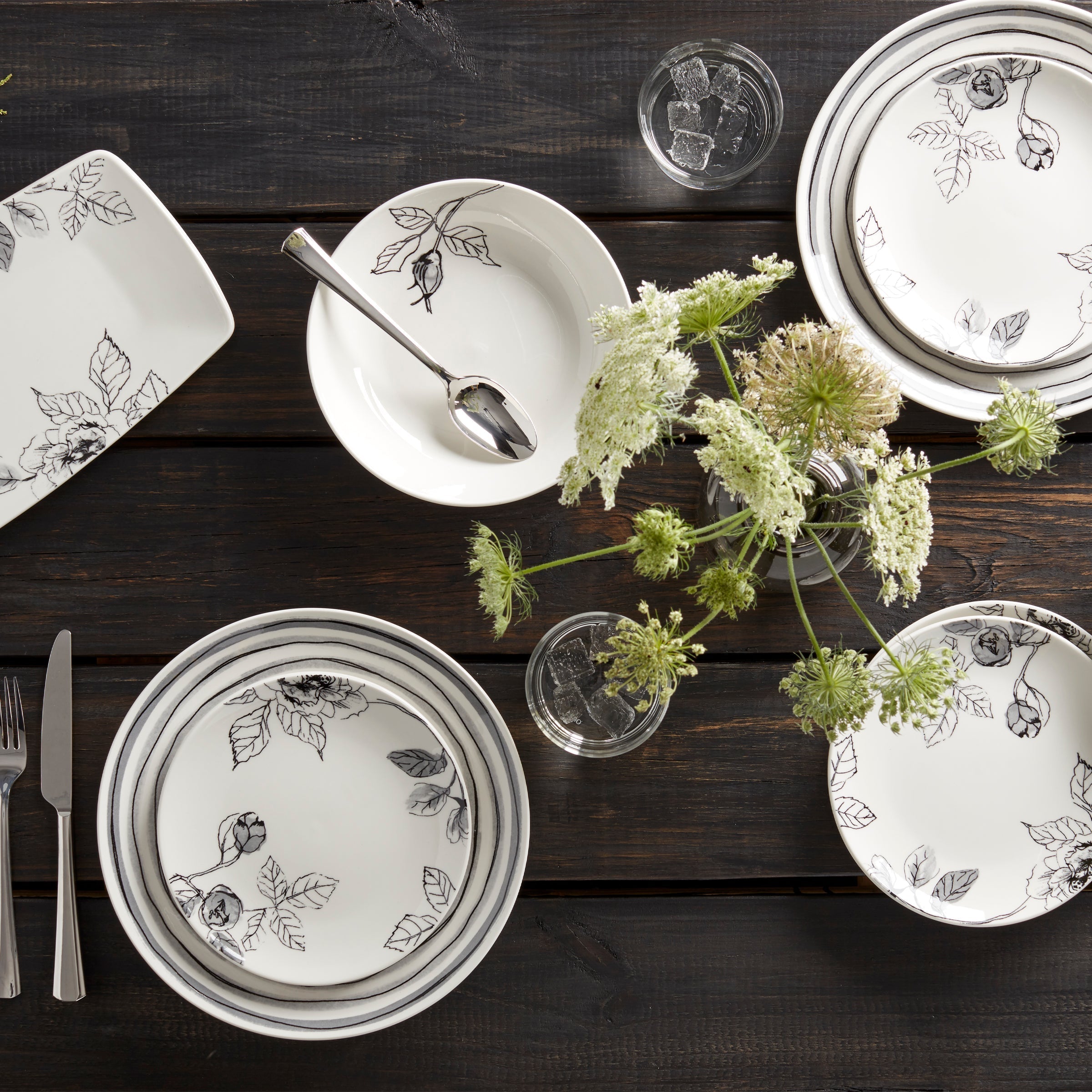 Lenox Heritage Lenox Heritage Sketchbook 12-Piece Dinnerware Set - Image 3