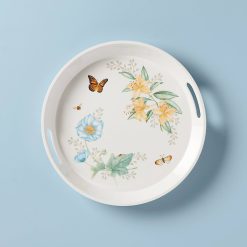 Lenox Heritage Lenox Heritage Butterfly Meadow Melamine Round Tray