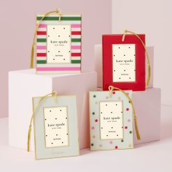 Alternative view of Lenox Heritage Lenox Heritage Be Jolly Dot Mini Frame Ornament