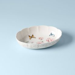 Alternative view of Lenox Heritage Lenox Heritage Butterfly Meadow Scalloped Oval Baker