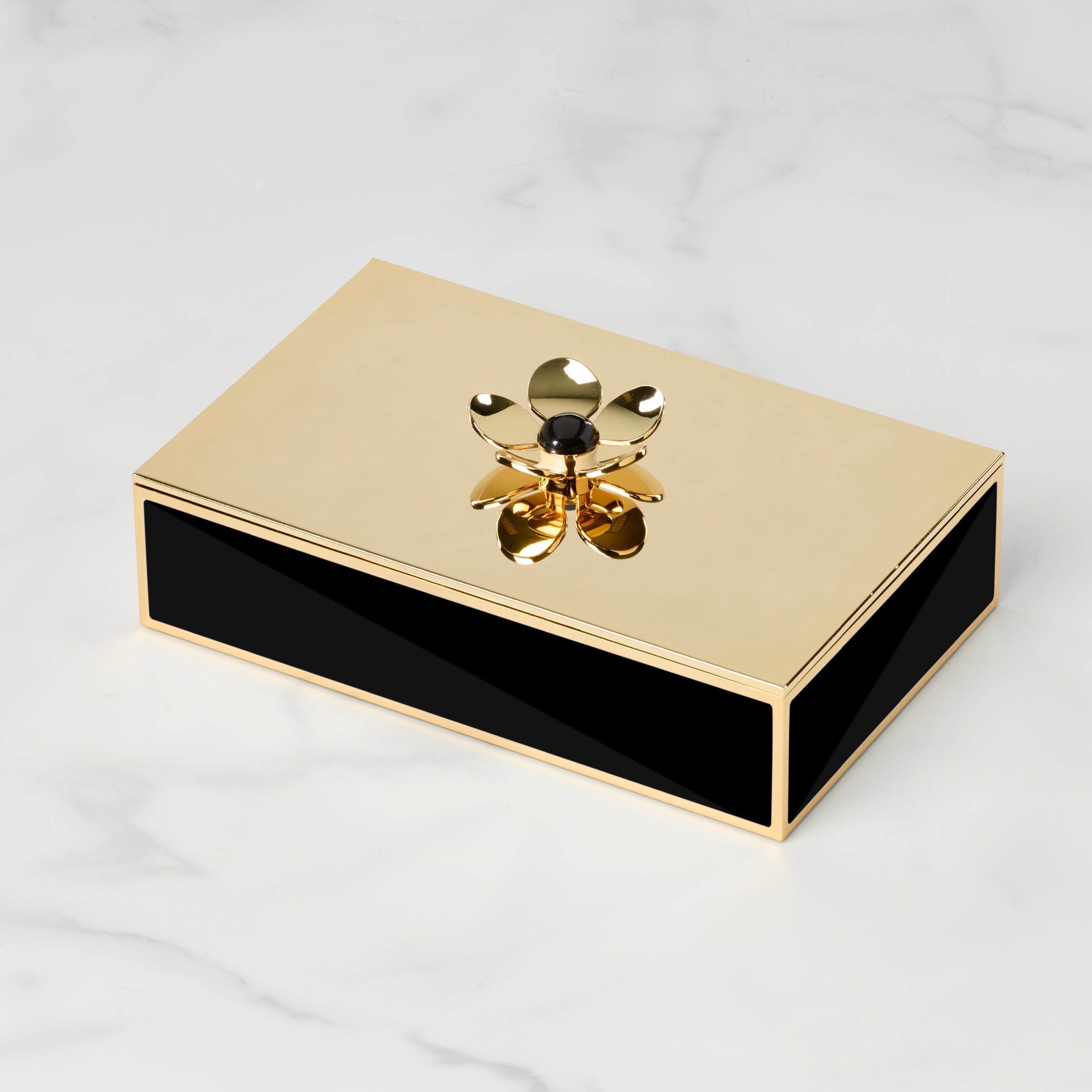Lenox Heritage Lenox Heritage Make It Pop Black Large Floral Box