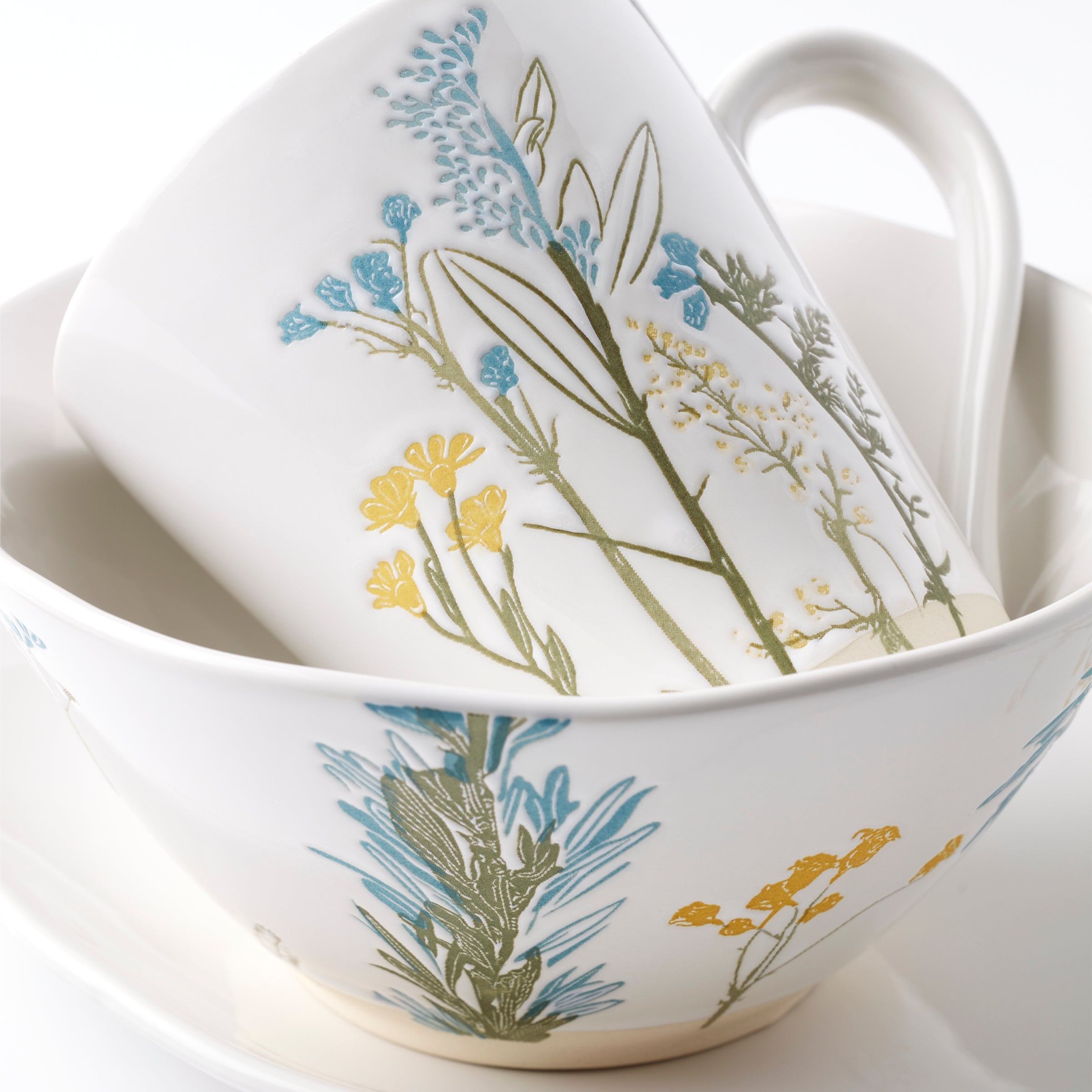 Lenox Heritage Lenox Heritage Wildflowers All-Purpose Bowls, Set of 4 - Image 6