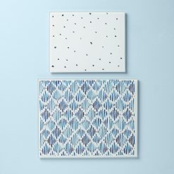 Alternative view of Lenox Heritage Lenox Heritage Blue Bay 2-Piece Glass Cutting Board Set