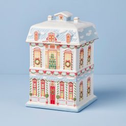 Lenox Heritage Lenox Heritage Lenox Holiday Village Christmas Cookie Jar