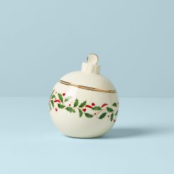Lenox Heritage Lenox Heritage Holiday Ornament Candy Jar