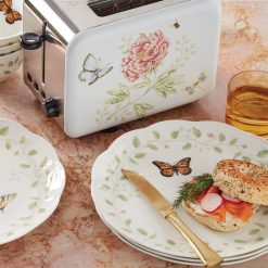 Alternative view of Lenox Heritage Lenox Heritage Butterfly Meadow Vines Dinner Plates, Set of 4