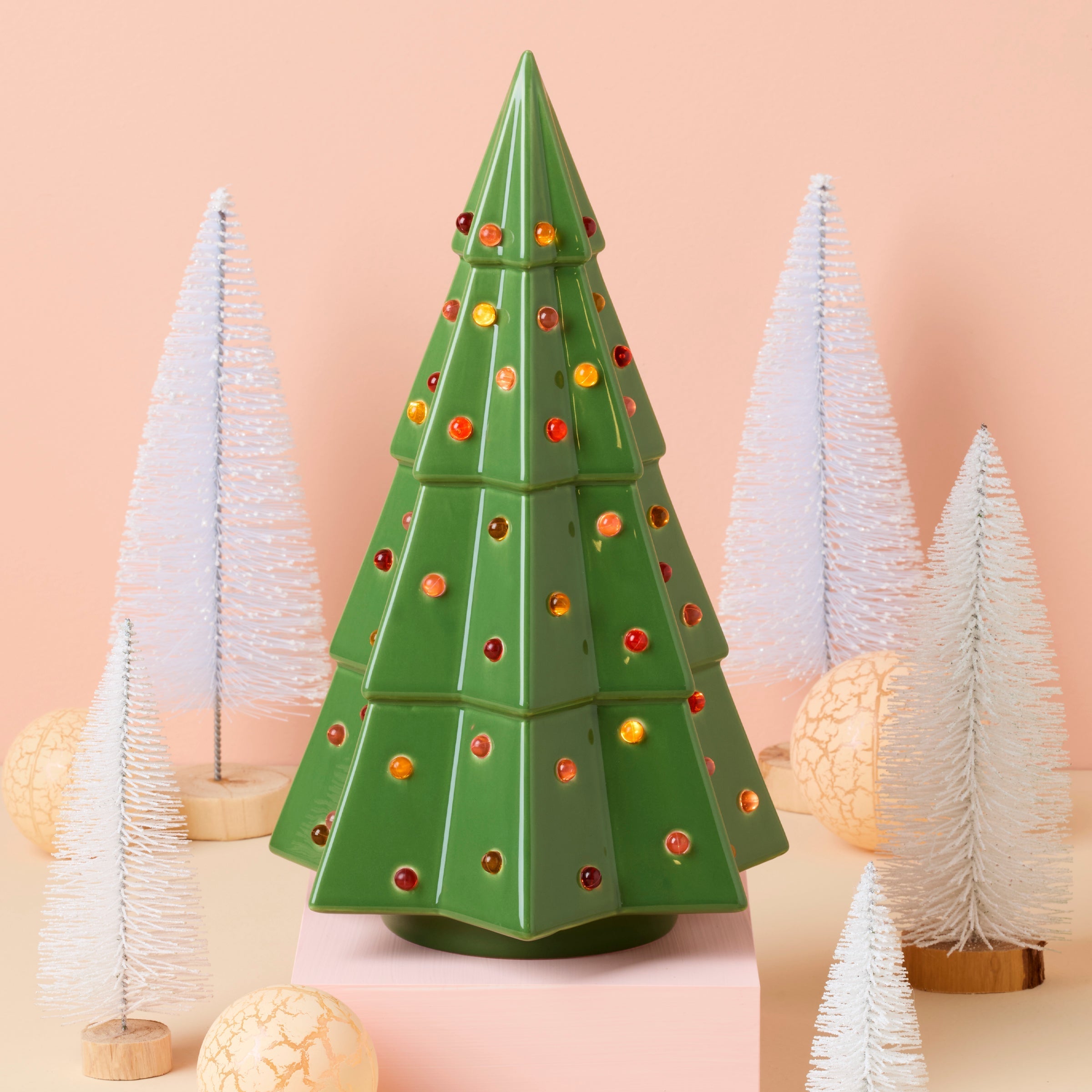 Lenox Heritage Lenox Heritage Evergreen Large Lit Tree Figurine - Image 5