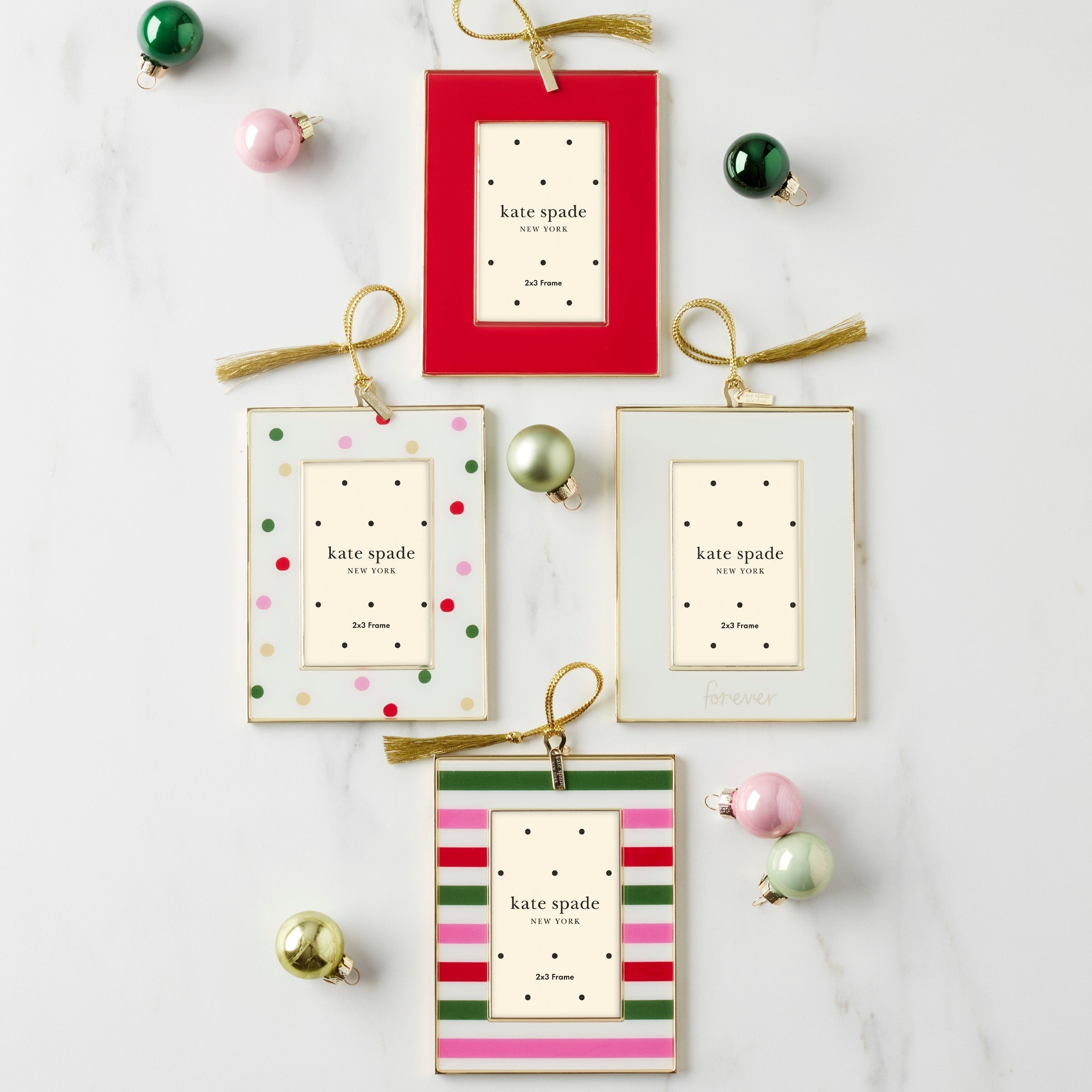 Lenox Heritage Lenox Heritage Be Jolly Forever Mini Frame Ornament - Image 2