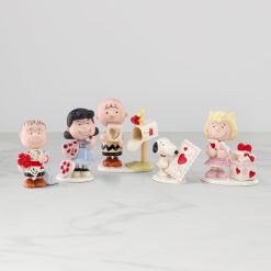 Lenox Heritage Lenox Heritage Peanuts 5-Piece Valentine's Figurine Set