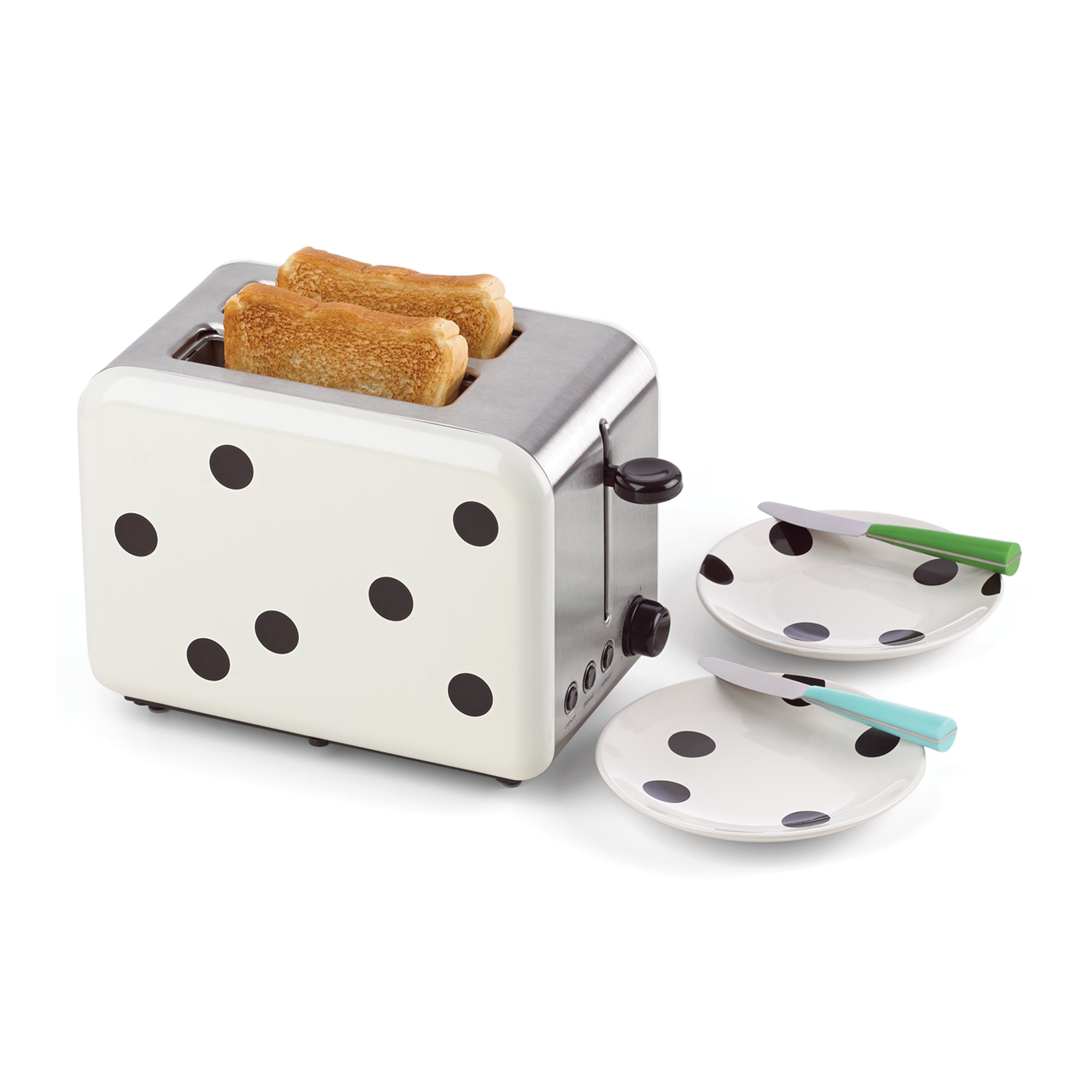 Lenox Heritage Lenox Heritage Deco Dot 2-Slice Toaster - Image 2