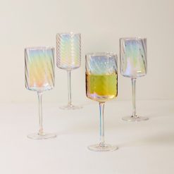 Alternative view of Lenox Heritage Lenox Heritage Tuscany Classics Iridescent White Wine Glasses, Set of 4