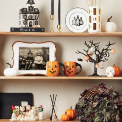 Alternative view of Lenox Heritage Lenox Heritage Vintage Halloween Dessert Plates, Set of 4