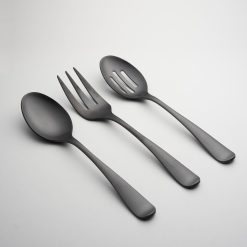 Lenox Heritage Lenox Heritage Rhiannon Black Satin 3-Piece Hostess Set