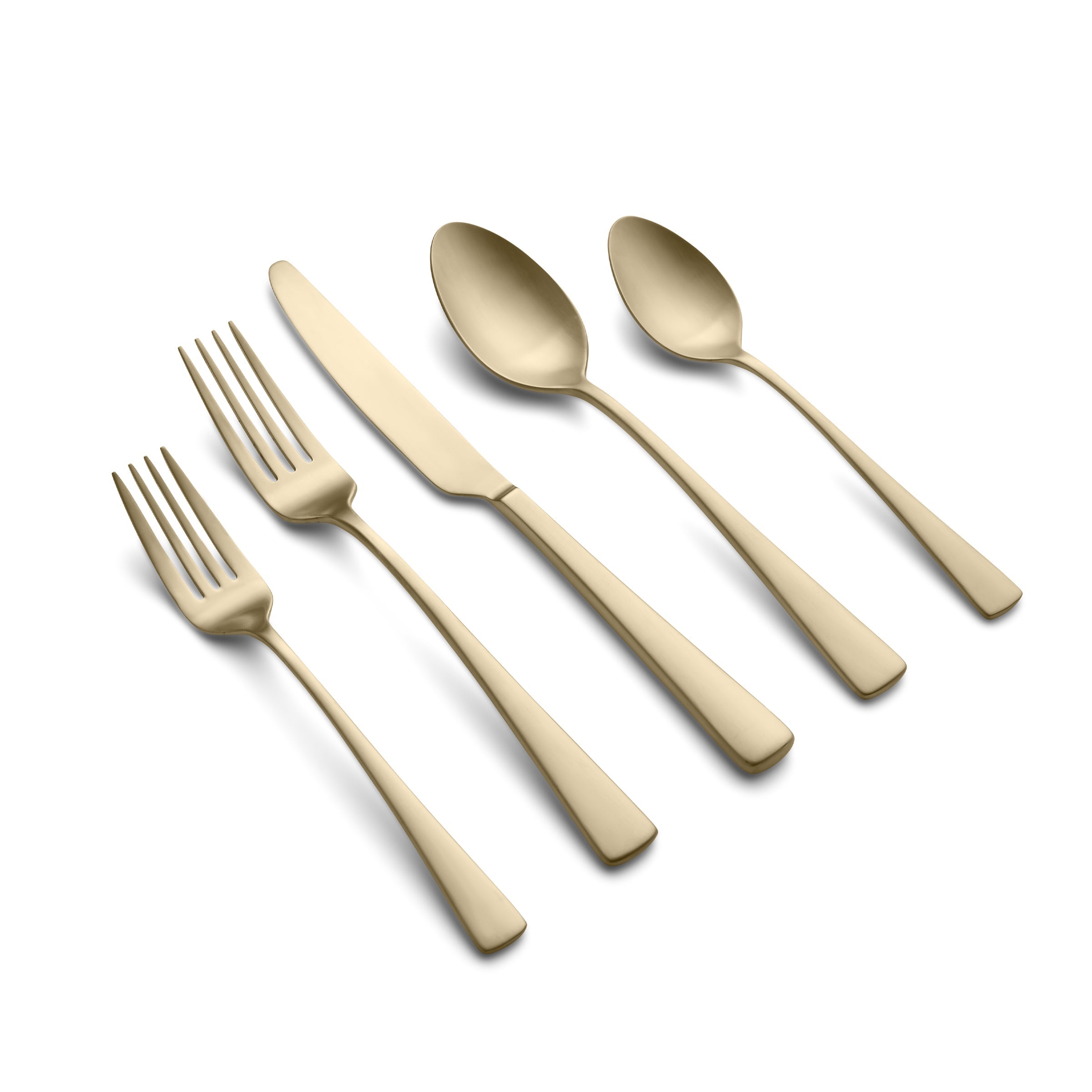 Lenox Heritage Lenox Heritage Cerys Champagne Satin 20-Piece Flatware Set
