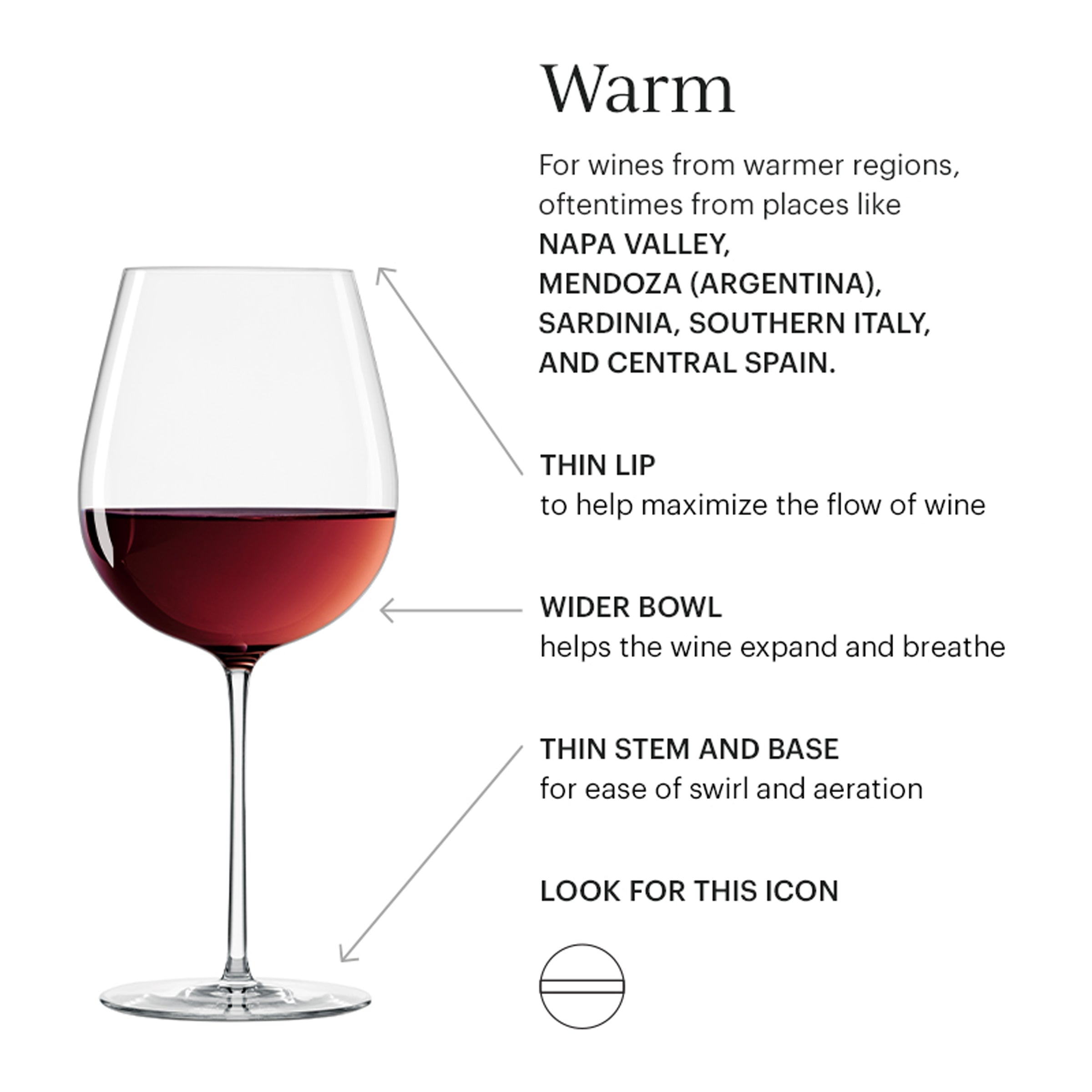 Lenox Heritage Lenox Heritage Tuscany Signature Series Warm Region Wine Glasses, Set of 4 - Image 11