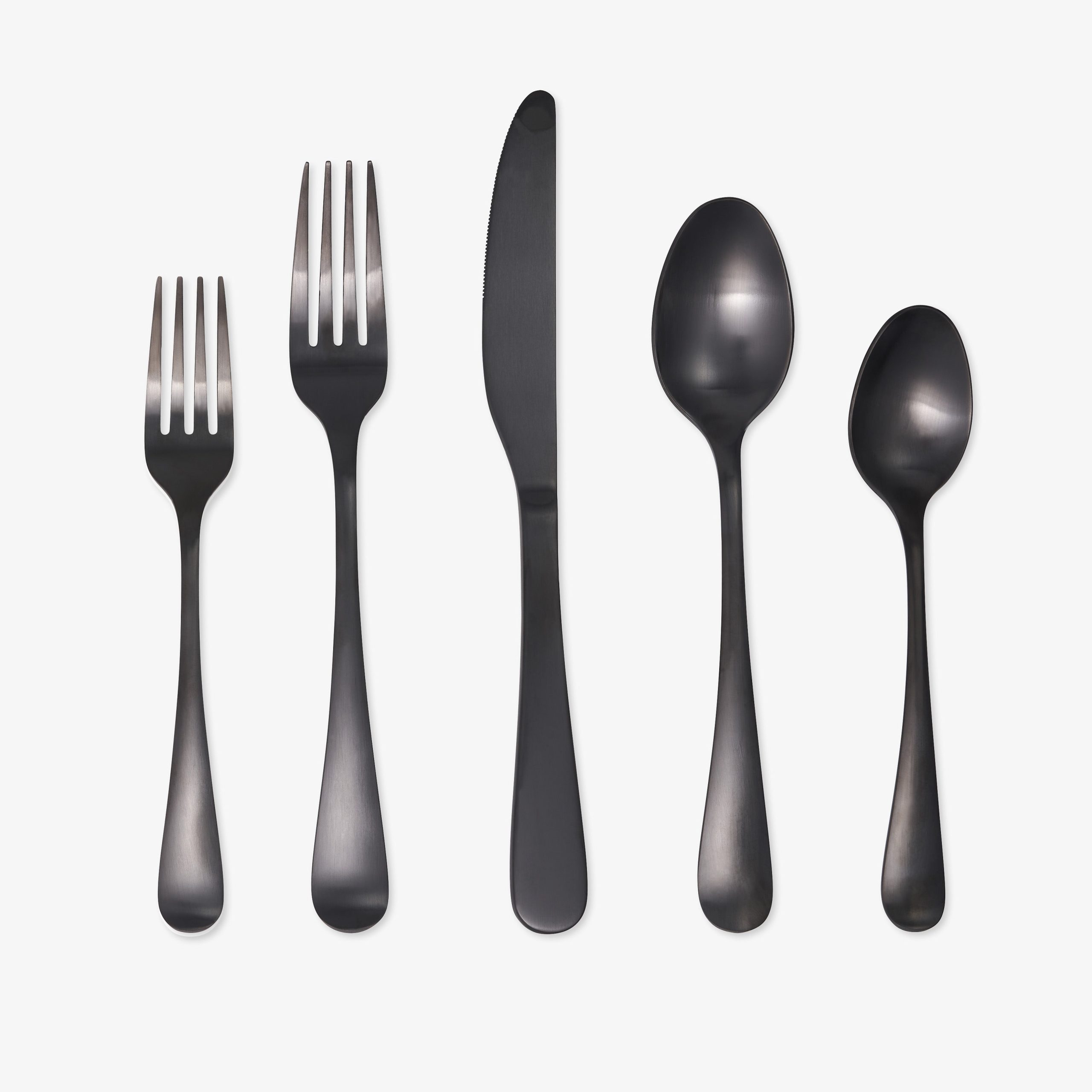 Lenox Heritage Lenox Heritage Rhiannon Black Satin 20-Piece Flatware Set - Image 3
