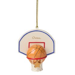 Alternative view of Lenox Heritage Lenox Heritage Personalized Basketball Ornament