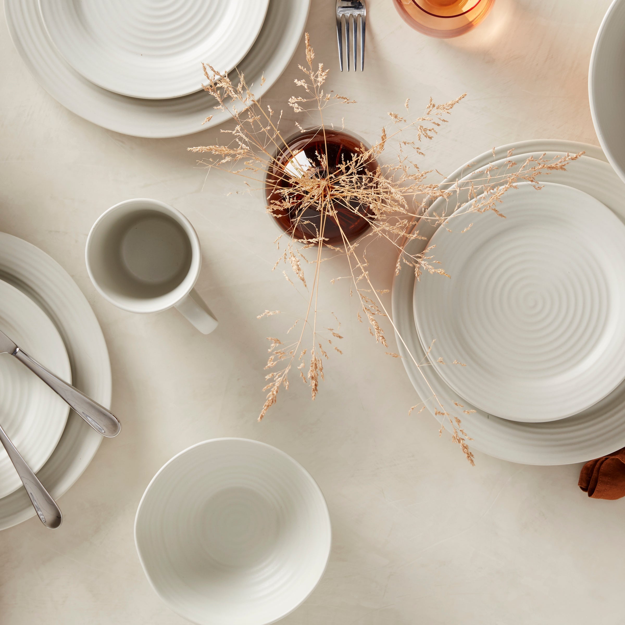 Lenox Heritage Lenox Heritage Ridge White 12-Piece Dinnerware Set - Image 12
