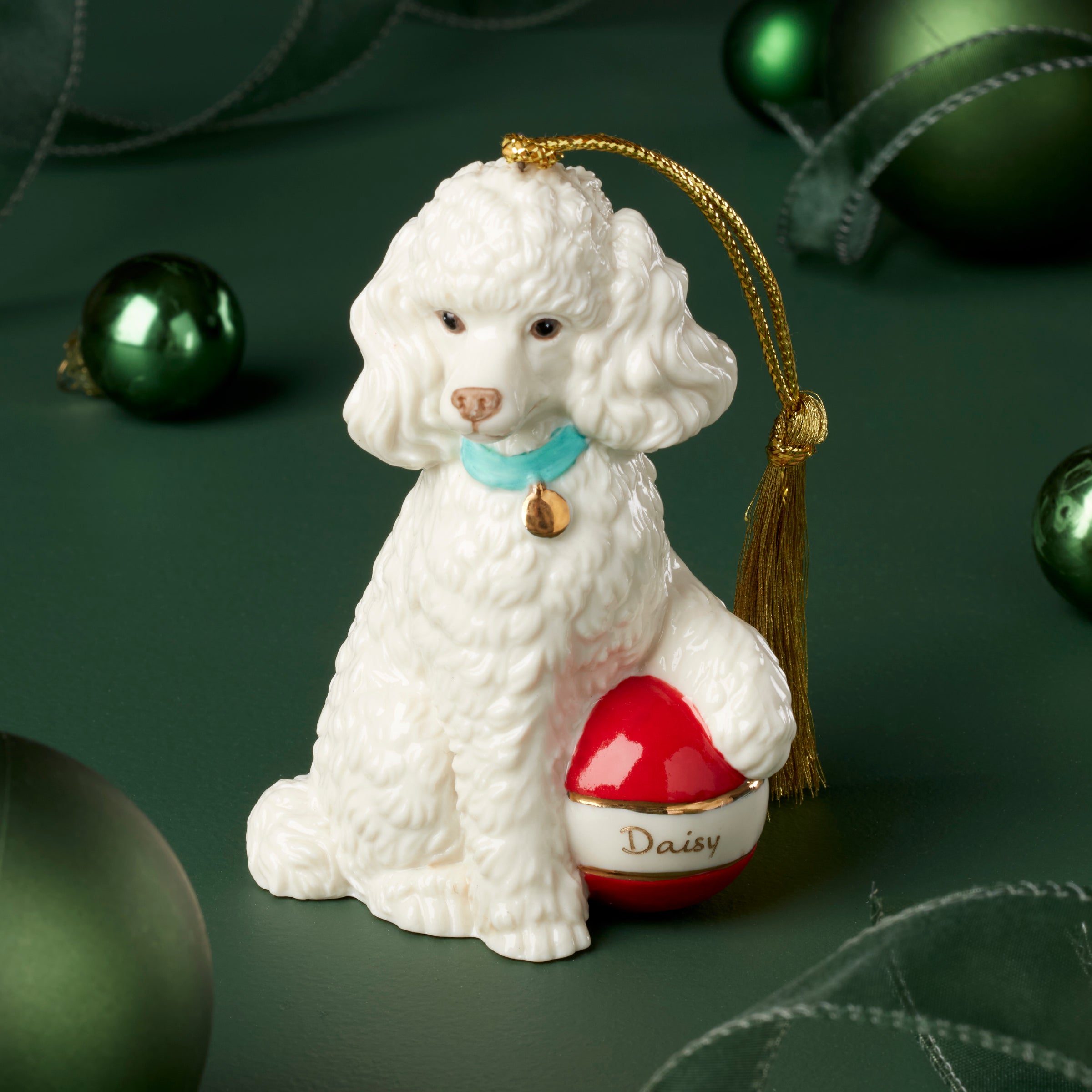 Lenox Heritage Lenox Heritage Personalized Poodle Ornament - Image 4