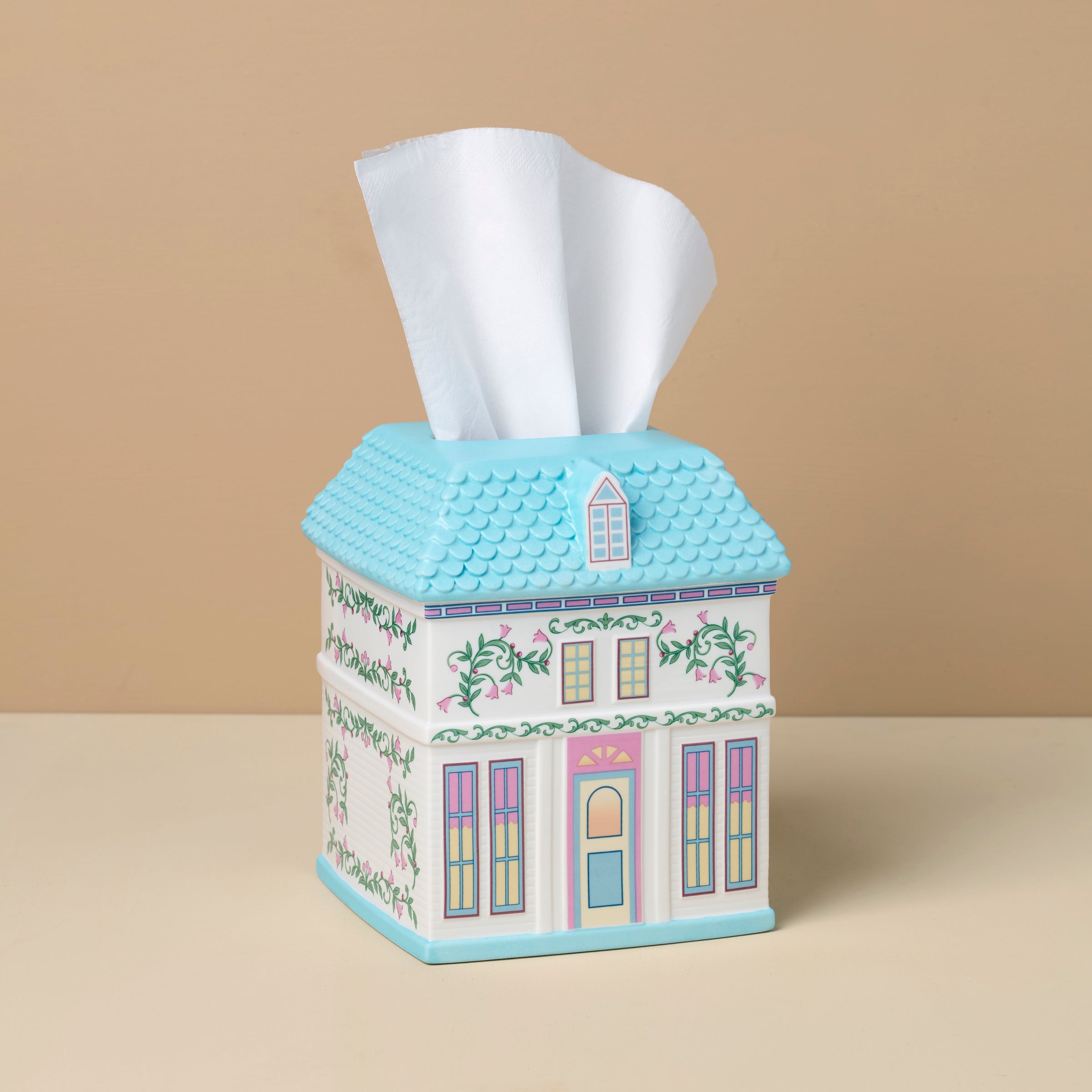 Lenox Heritage Lenox Heritage Lenox Spice Village Tissue Box Holder