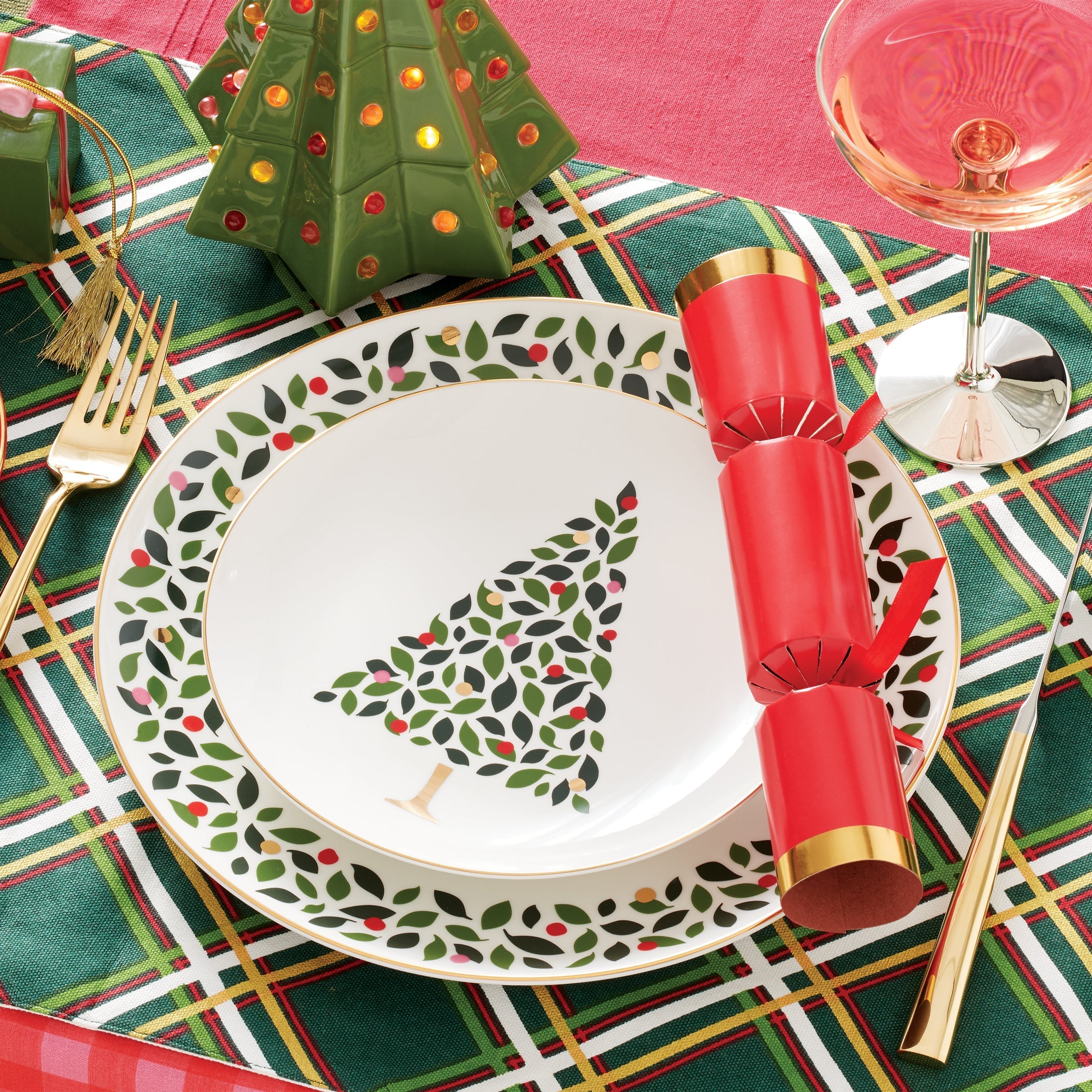 Lenox Heritage Lenox Heritage Evergreen Accent Plates, Set of 4 - Image 4