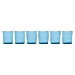 Lenox Heritage Lenox Heritage Bunny Hop Stackable Blue Tall Glasses, Set of 6