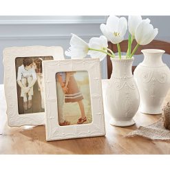 Alternative view of Lenox Heritage Lenox Heritage French Perle White 5x7 Photo Frame