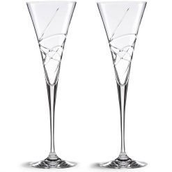 Lenox Heritage Lenox Heritage Adorn Crystal 2-Piece Toasting Flute Set