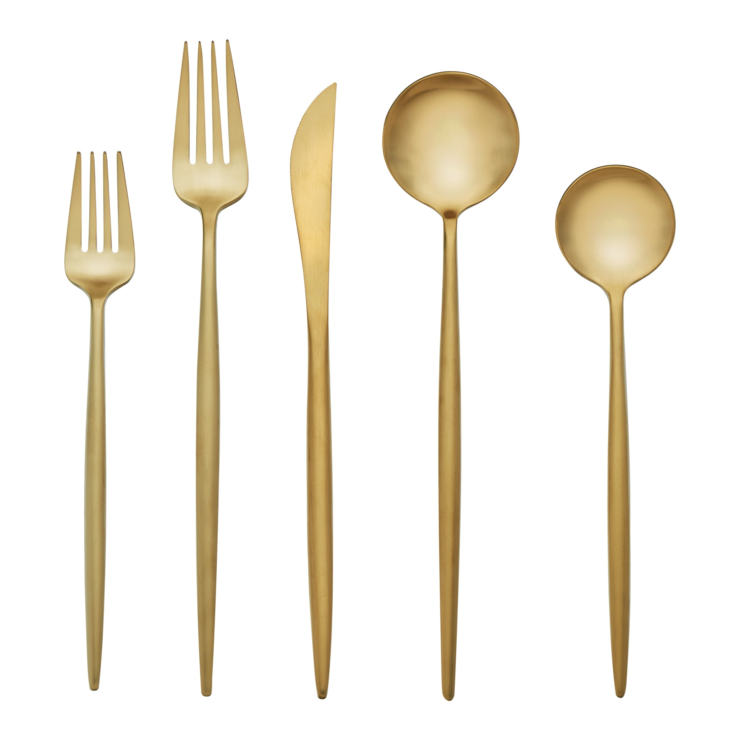 Lenox Heritage Lenox Heritage Zephyr Gold Satin 20-Piece Flatware Set