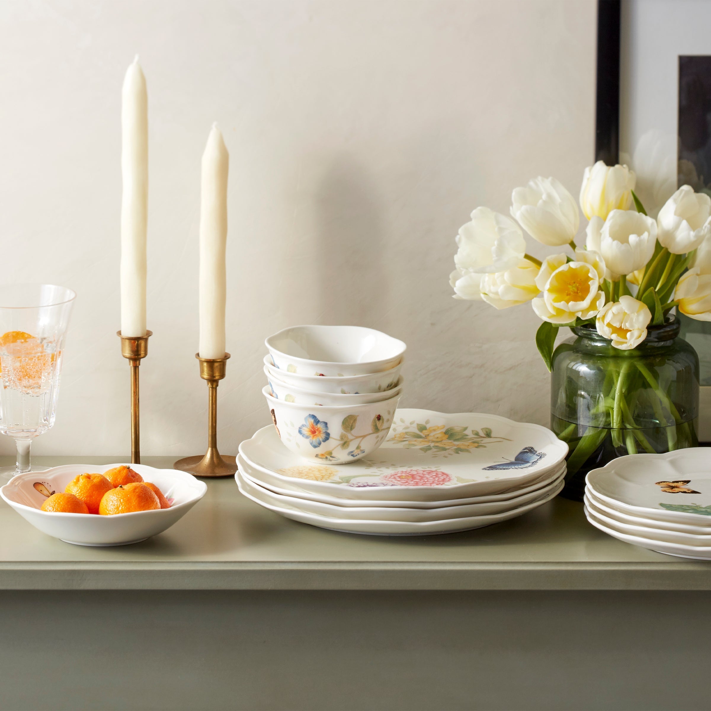 Lenox Heritage Lenox Heritage Butterfly Meadow 28-Piece Dinnerware Set - Image 4