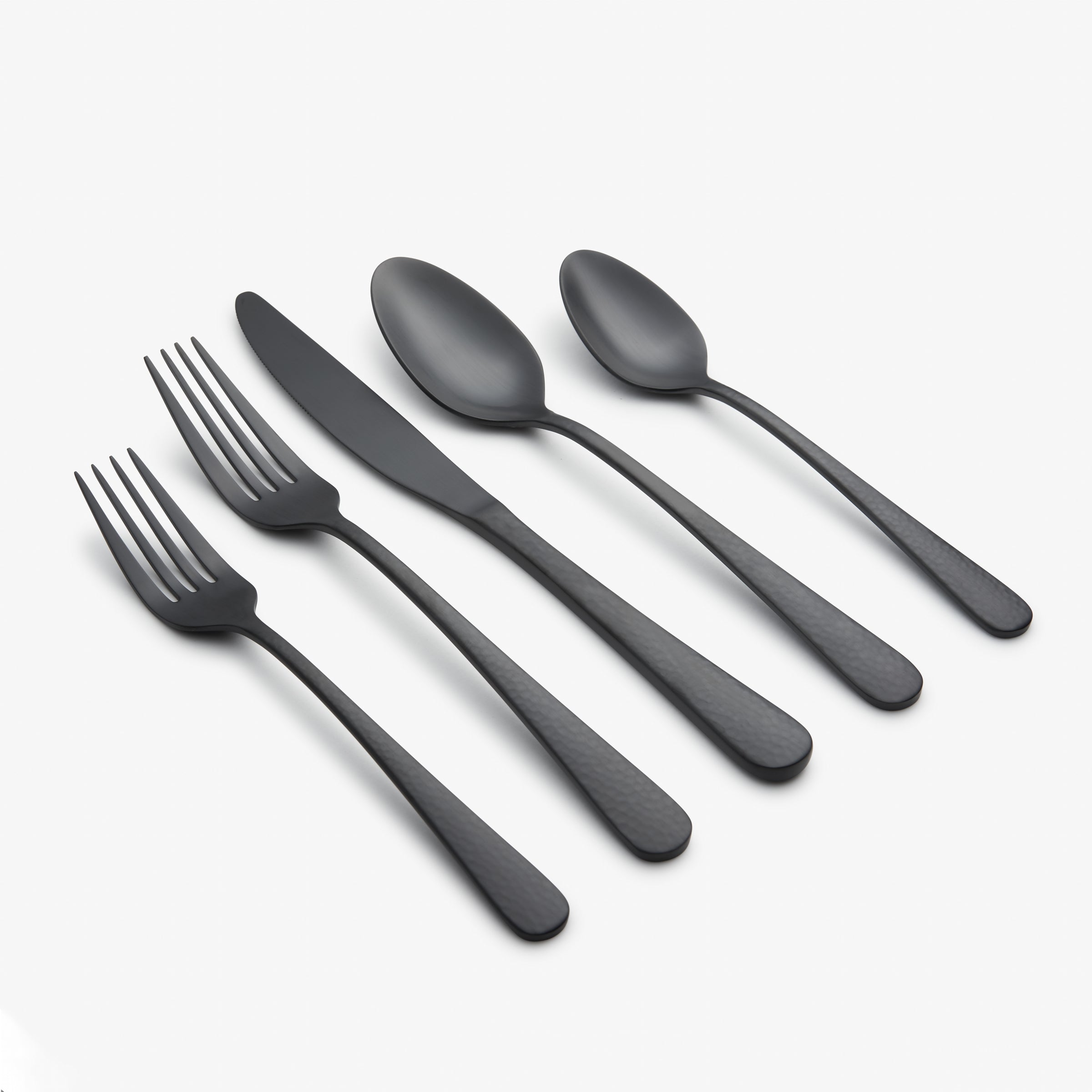 Lenox Heritage Lenox Heritage Keene Black Satin 20-Piece Flatware Set
