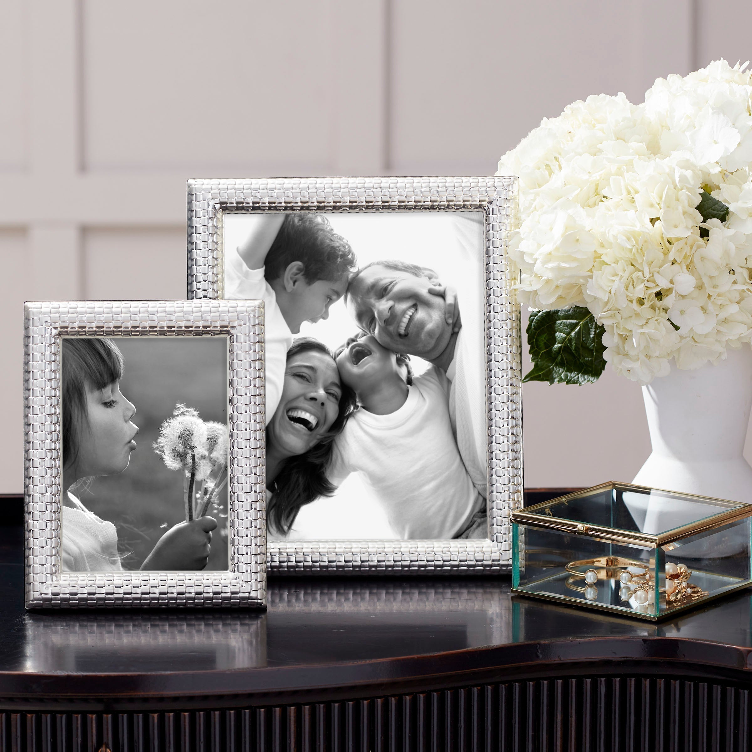 Lenox Heritage Lenox Heritage Watchband Silver 5x7 Photo Frame - Image 2