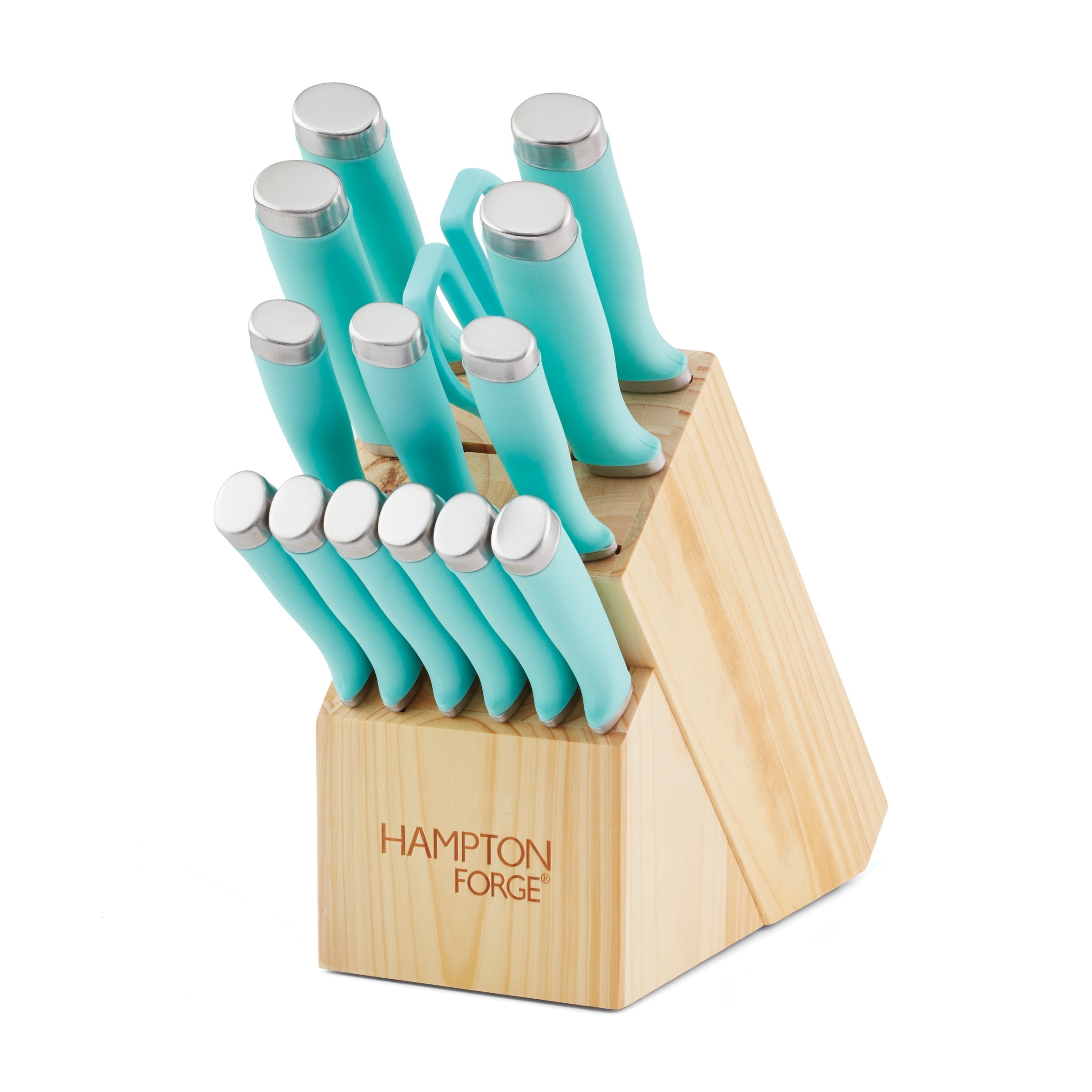 Lenox Heritage Lenox Heritage Epicure True Aqua 15 pc Block Set - Image 3