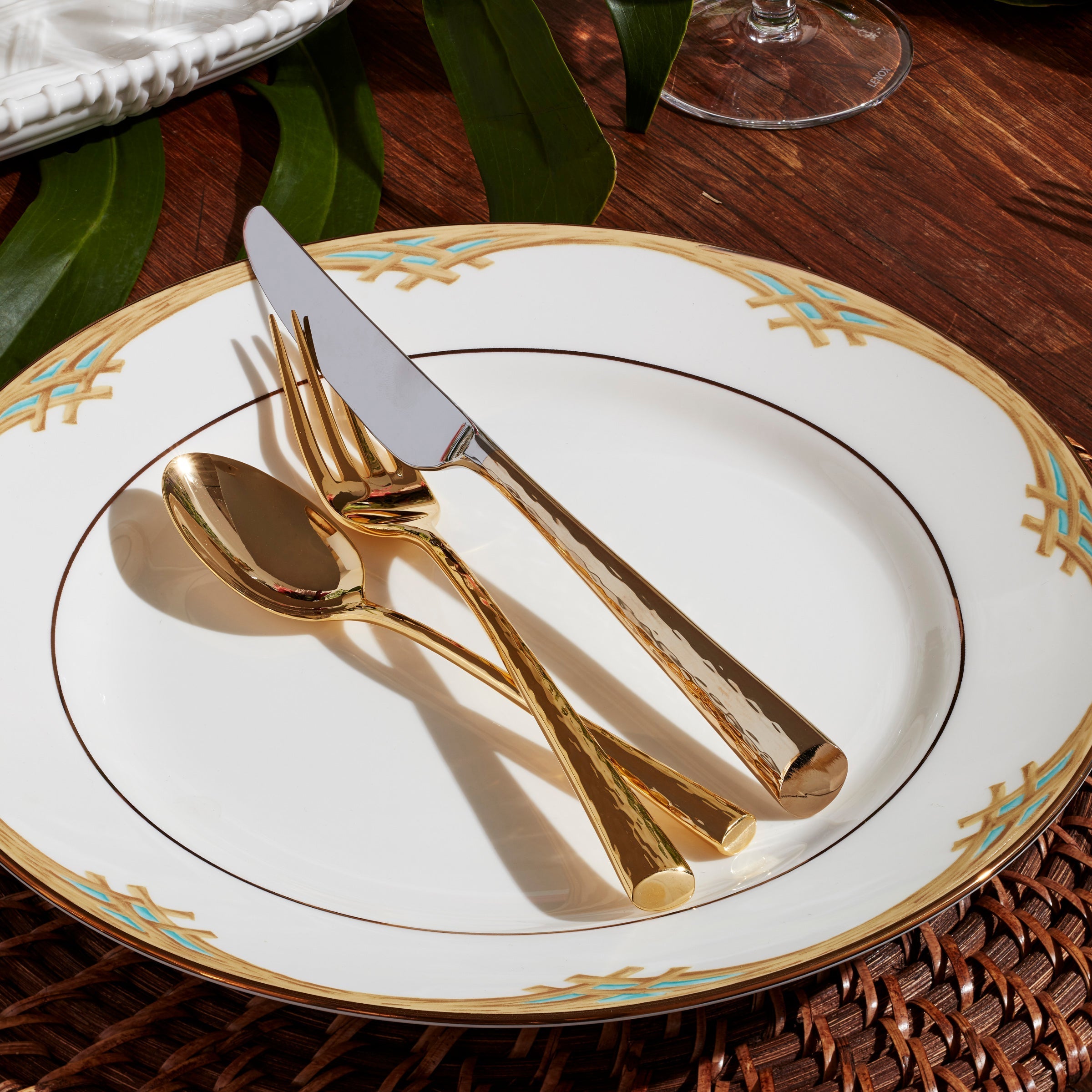 Lenox Heritage Lenox Heritage British Colonial Bamboo Dinner Plate - Image 8