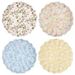 Lenox Heritage Lenox Heritage Meri Meri X Liberty Floral Melamine Large Plate, Set of 4