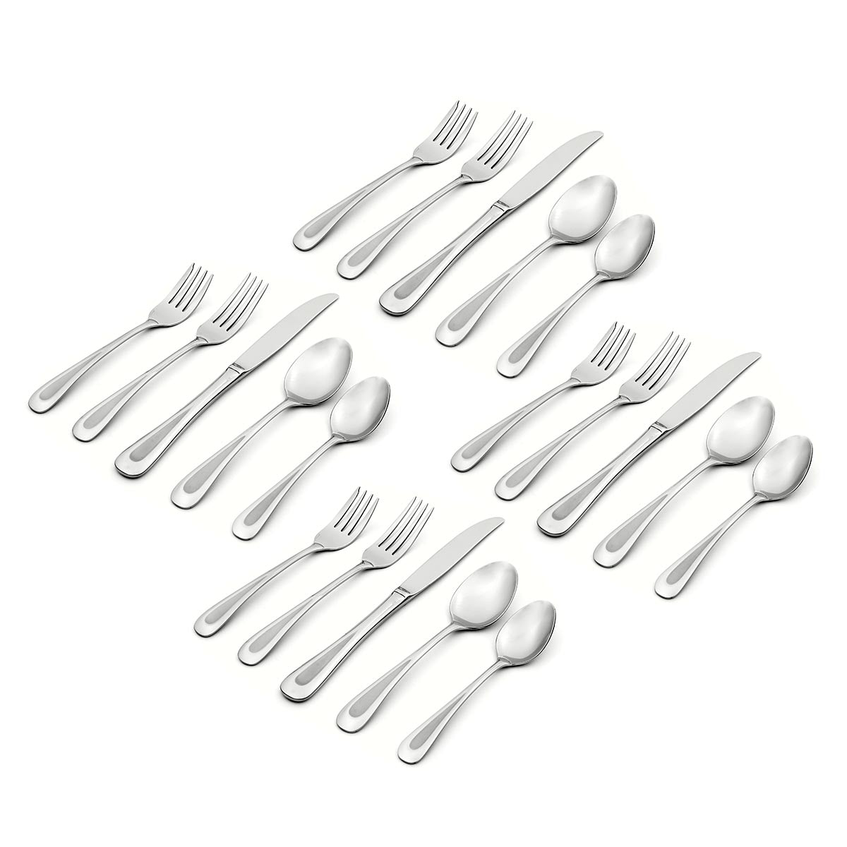 Lenox Heritage Lenox Heritage Satin Sand Dune 20-Piece Flatware Set - Image 2