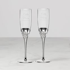 Lenox Heritage Lenox Heritage Personalized True Love 2-Piece Toasting Flute Set