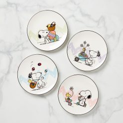 Lenox Heritage Lenox Heritage Snoopy Easter Accent Plates, Set of 4