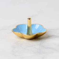 Lenox Heritage Lenox Heritage Make It Pop Blue Metal Ring Dish