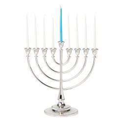 Alternative view of Lenox Heritage Lenox Heritage Roseland Silver Menorah