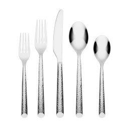 Lenox Heritage Lenox Heritage Elsa Hammered 20-Piece Flatware Set