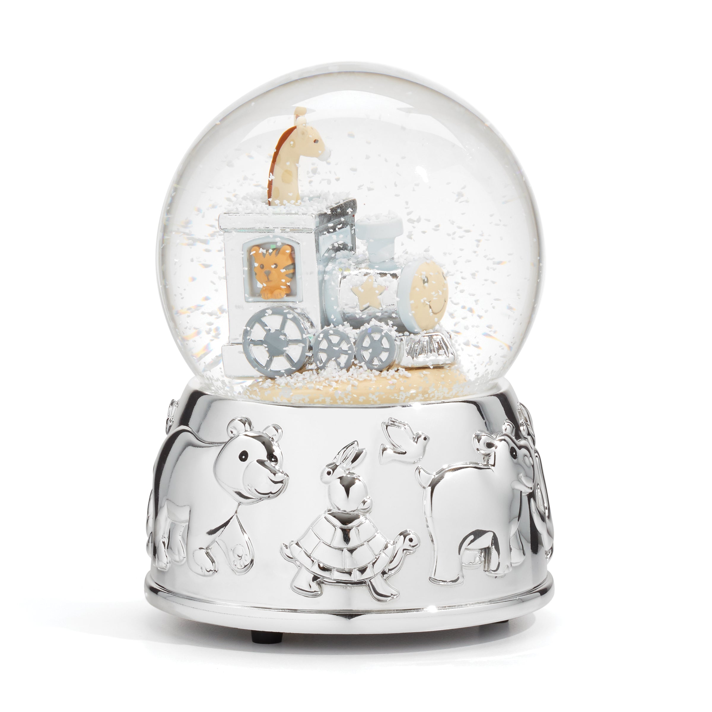 Lenox Heritage Lenox Heritage Animal Train Silverplate Snowglobe