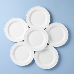 Lenox Heritage Lenox Heritage Studio 1414 Rimmed Dinner Plates, Set of 6