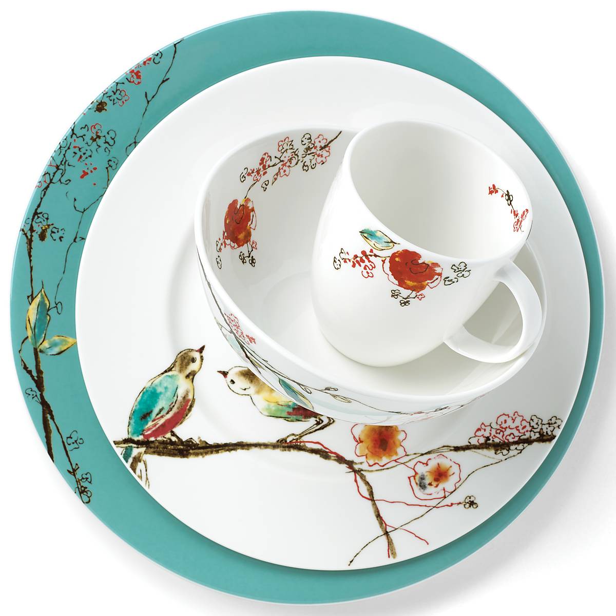 Lenox Heritage Lenox Heritage Chirp 4-Piece Place Setting - Image 3