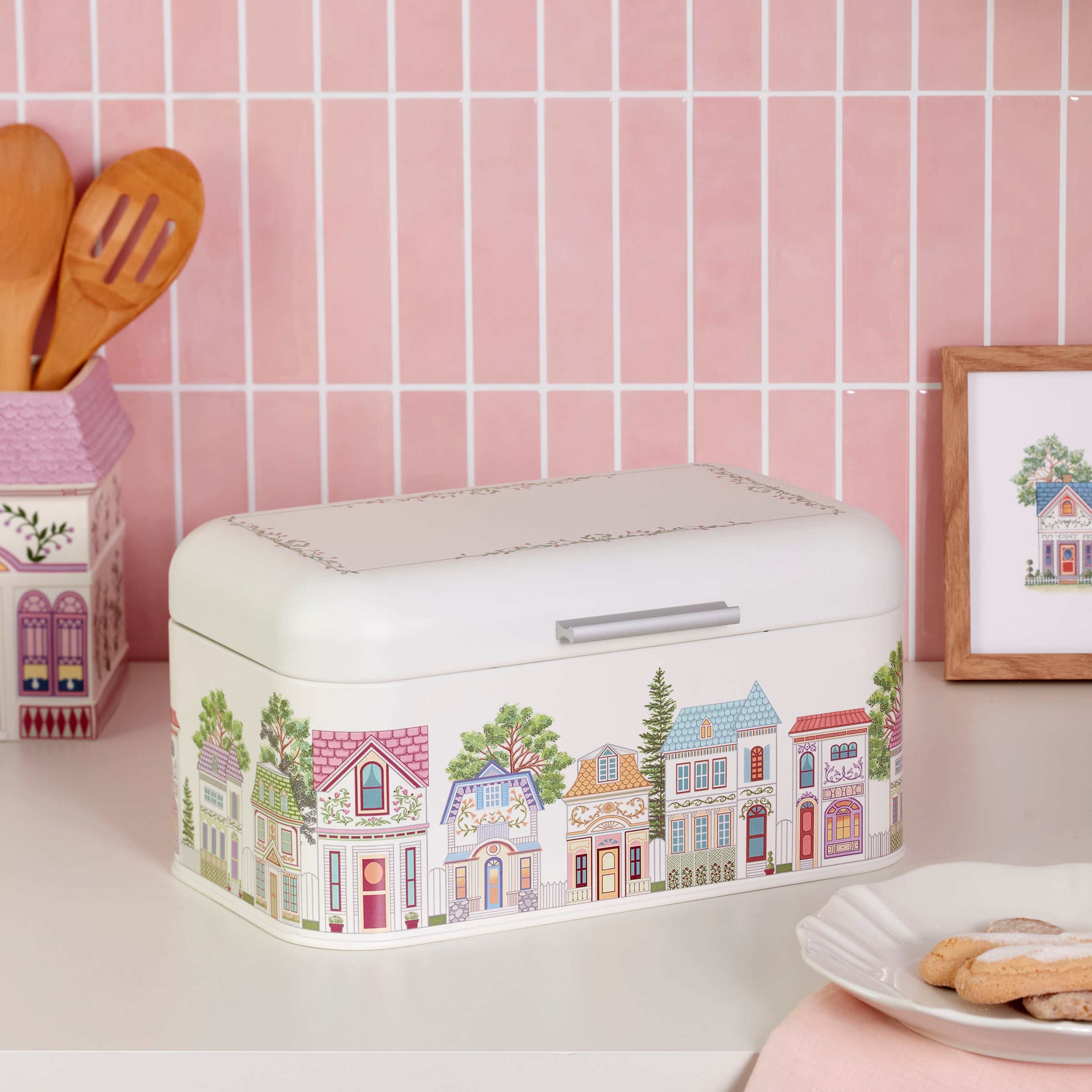 Lenox Heritage Lenox Heritage Lenox Spice Village Bread Box - Image 3