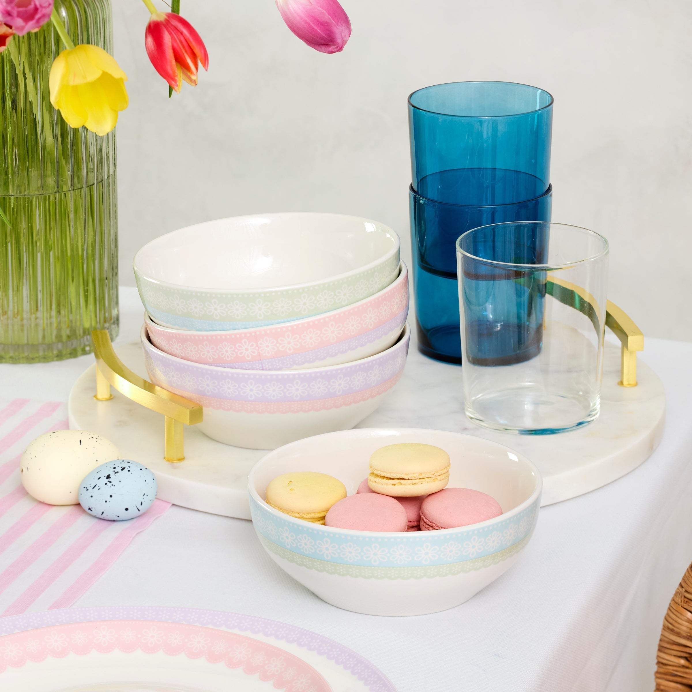 Lenox Heritage Lenox Heritage Bunny Hop All-Purpose Bowls, Set of 4 - Image 3