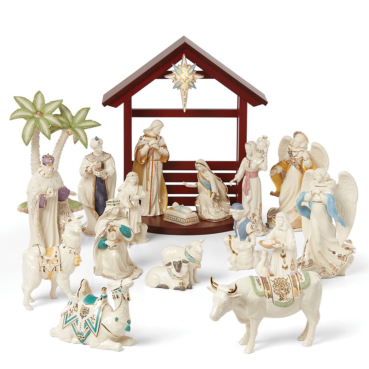 Lenox Heritage Lenox Heritage First Blessing Nativity Woman & Jug Figurine - Image 3