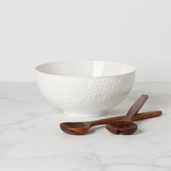 Lenox Heritage Lenox Heritage Blossom Lane Salad Bowl & Servers